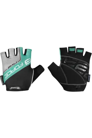 Force Fahrradhandschuhe Handschuhe RIVAL schwarz - türkis - Verkäufer: wospbike