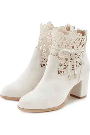 Lascana High-Heel-Stiefelette mit modischer Spitze und bequemen Blockabsatz, Ankle Boot, Stiefel
