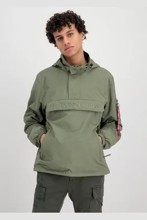 Alpha Industries Anorak Men - Outdoor Jackets Anorak Embroidery Logo
