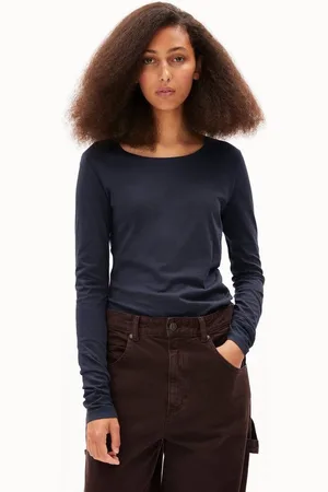 Armedangels Longsleeve ENRICCAA SOFT Damen (1-tlg) Slim Fit aus Bio-Baumwolle - Verkäufer: