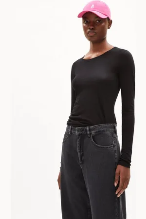 Armedangels Longsleeve ENRICCAA SOFT Damen (1-tlg) Slim Fit aus Bio-Baumwolle - Verkäufer: