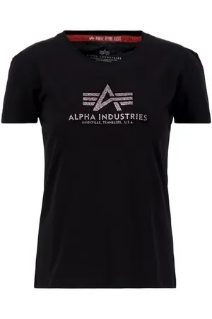 Alpha Industries T-Shirt Women - T-Shirts New Basic T Glitter Women