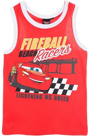Disney Muskelshirt Lightning McQueen Jungen Tank-Top Sommer-Shirt Muskel-Shirt - Verkäufer: Yuhu Trading GmbH