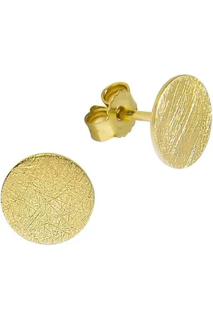 CELESTA Paar Ohrstecker Gold 375 Coin-Motiv