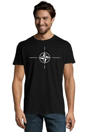 Blondie & Brownie T-Shirt Herren Nato Bündnis USA Army Ukraina Peace Print - Verkäufer: Hubihu