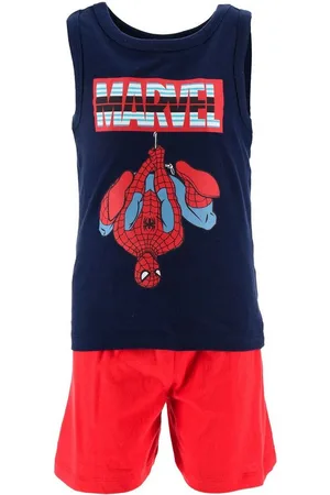 SPIDERMAN Shorty Kinder Jungen Pyjama Schlaf-Set (2 tlg) - Verkäufer: Yuhu Trading GmbH