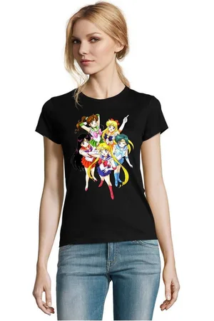 Blondie & Brownie T-Shirt Damen Fun Comic Sailor Moon and Friends Anime Manga - Verkäufer: Hubihu