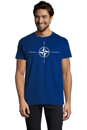 Blondie & Brownie T-Shirt Herren Nato Bündnis USA Army Ukraina Peace Print - Verkäufer: Hubihu