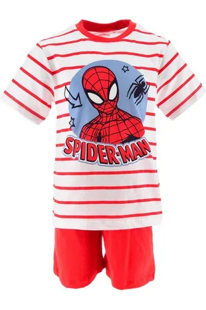 SPIDERMAN Shorty Kinder Jungen Pyjama Schlaf-Set (2 tlg) - Verkäufer: Yuhu Trading GmbH