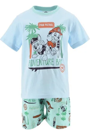 Paw Patrol Shorty Chase Marshall Kinder Jungen Pyjama kurzarm Nachtwäsche (2 tlg) - Verkäufer: Yuhu Trading GmbH