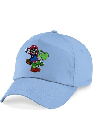 Blondie & Brownie Baseball Cap Kinder Mario Faust Stick Patch Luigi Peach Super Retro Konsole One Size - Verkäufer: Hubihu