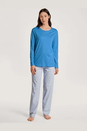 Calida Pyjama Damenpyjama 40396 azurit blue (1 Stück, 1 tlg., 1 Stück) - Verkäufer: Mein Style