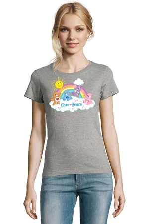 Blondie & Brownie T-Shirt Damen Glücksbärchis Sun Care Bears Hab-Dich-lieb Wolkenland - Verkäufer: Hubihu