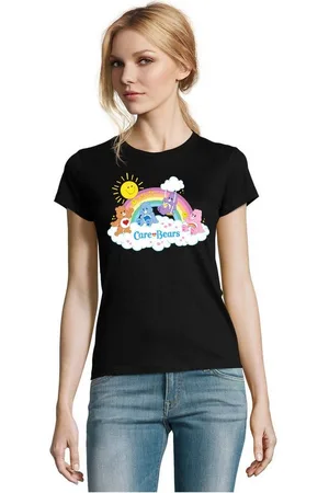 Blondie & Brownie T-Shirt Damen Glücksbärchis Sun Care Bears Hab-Dich-lieb Wolkenland - Verkäufer: Hubihu
