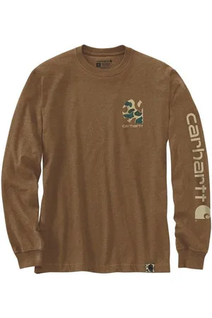 Carhartt Langarmshirt Camo Logo Graphic Langarmshirt - Verkäufer: POTTHOFF - ONLINE