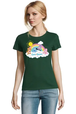 Blondie & Brownie T-Shirt Damen Glücksbärchis Sun Care Bears Hab-Dich-lieb Wolkenland - Verkäufer: Hubihu