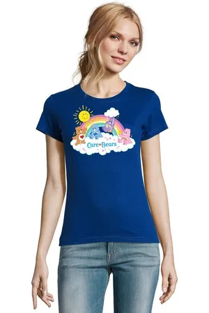 Blondie & Brownie T-Shirt Damen Glücksbärchis Sun Care Bears Hab-Dich-lieb Wolkenland - Verkäufer: Hubihu