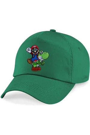 Blondie & Brownie Baseball Cap Kinder Mario Faust Stick Patch Luigi Peach Super Retro Konsole One Size - Verkäufer: Hubihu
