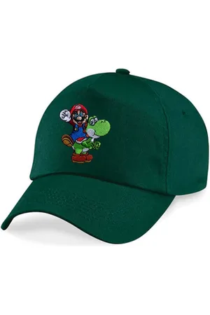 Blondie & Brownie Baseball Cap Kinder Mario Faust Stick Patch Luigi Peach Super Retro Konsole One Size - Verkäufer: Hubihu