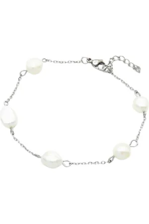 Bungsa Armband Armband Boho Perlen verschiedene Farben aus Edelstahl Damen (1 Armband, 1-tlg), Bracelet Armschmuck - Verkäufer: