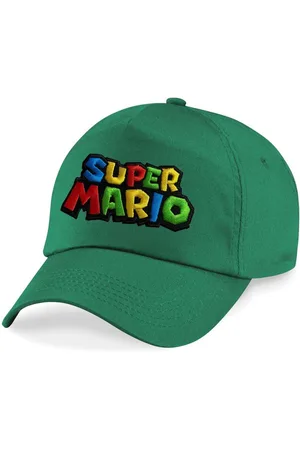 Blondie & Brownie Baseball Cap Kinder Super Mario Stick Patch Luigi Peach Retro Konsole One Size - Verkäufer: Hubihu