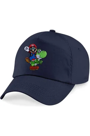 Blondie & Brownie Baseball Cap Kinder Mario Faust Stick Patch Luigi Peach Super Retro Konsole One Size - Verkäufer: Hubihu