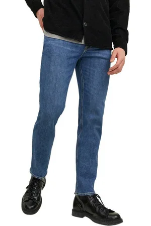 JACK & JONES Straight-Jeans JJICLARK JJORIGINAL AM 379 mit Stretch - Verkäufer: Jeans-direct