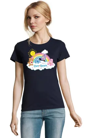 Blondie & Brownie T-Shirt Damen Glücksbärchis Sun Care Bears Hab-Dich-lieb Wolkenland - Verkäufer: Hubihu