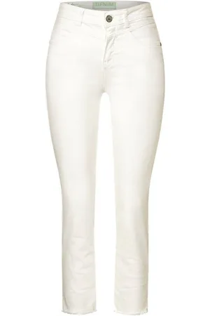 Street one 7/8-Jeans in heller Waschung