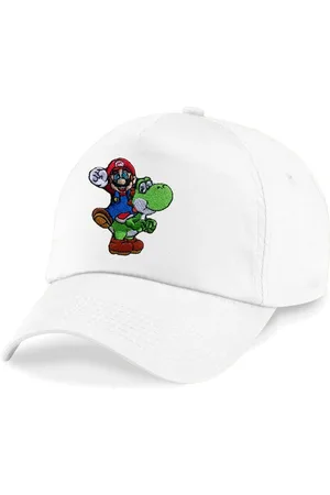 Blondie & Brownie Baseball Cap Kinder Mario Faust Stick Patch Luigi Peach Super Retro Konsole One Size - Verkäufer: Hubihu