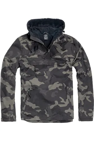 Brandit Anorak Herren Fleece Pull Over Windbreaker (1-St)