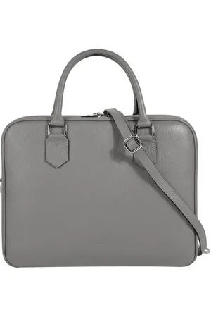 Cluty Aktentasche, echt Leder, Made in Italy