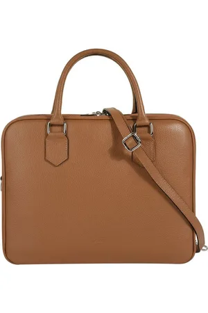 Cluty Aktentasche, echt Leder, Made in Italy