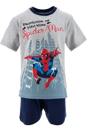 SPIDERMAN Shorty Kinder Jungen Pyjama Schlaf-Set (2 tlg) - Verkäufer: Yuhu Trading GmbH