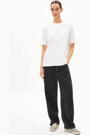 Armedangels Boyfriend-Jeans HAAYI Damen (Non-Stretch, 1-tlg., Baggy Fit) washed down black - Verkäufer:
