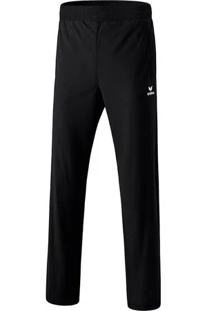Erima Jogginghose pants with end-to-end zipper BLACK - Verkäufer: Sport Rossow GmbH