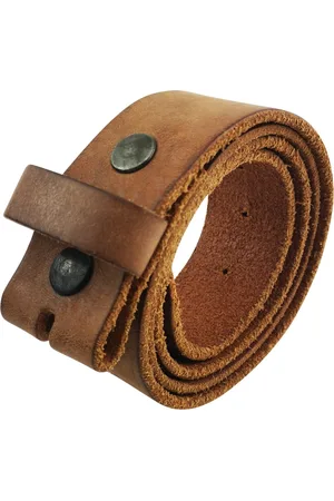 Hebold Ledergürtel Vintage Soft Wechselgürtel Vollrindleder mit Druckknöpfen - Verkäufer: Lederwaren