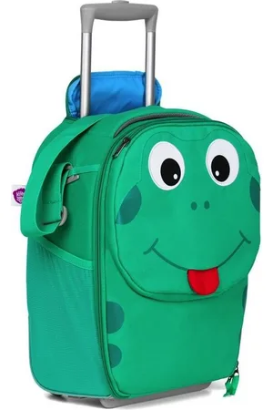 Affenzahn Kinderkoffer Finn Frosch, 2 Rollen, 20 Liter, Kindertrolley in Handgepäckgröße, - Verkäufer: okluge