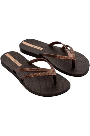Ipanema BOSSA Zehentrenner BROWN/BRONZE Zehentrenner 100 % Vegan, ohne Weichmacher, 100% recyclebar, nachhaltige Produktion, Ethical Work - Verkäufer: Shoes4comfort