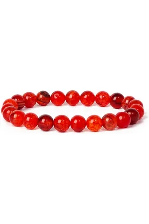 Bungsa Armband Armband Naturstein-Perlen 6mm verschiedene Farben Unisex (1 Armband, 1-tlg), Bracelet Armschmuck - Verkäufer: