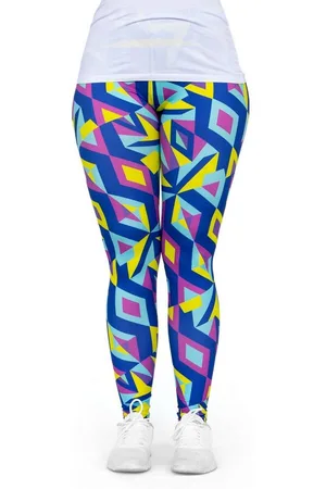 cosey Leggings Neon Line Leggings (Einheitsgröße XS - L) Neon Mosaik - Verkäufer: PhoneNatic