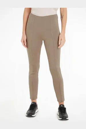 Calvin Klein Leggings TECHNICAL KNIT LEGGING mit Reißverschluss am Beinabschluss