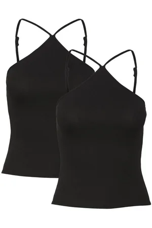 Noisy May Shirttop Spaghetti Träger Tank Top 2-er Set NMMAYA (2-tlg) NMMAYA S/L TOP NOOS - Verkäufer: ARIZONAS