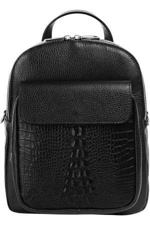 Cluty Cityrucksack, echt Leder, Made in Italy