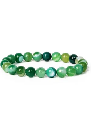 Bungsa Armband Armband Naturstein-Perlen 6mm verschiedene Farben Unisex (1 Armband, 1-tlg), Bracelet Armschmuck - Verkäufer: