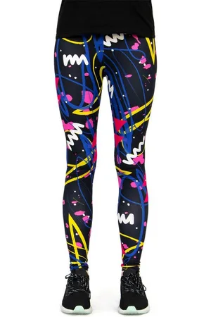 cosey Leggings Neon Line Leggings (Einheitsgröße XS - L) Pop Scribble - Verkäufer: PhoneNatic