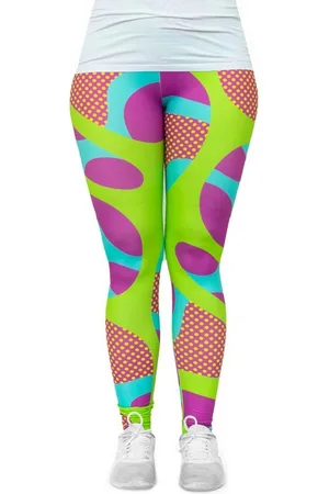 cosey Leggings Neon Line Leggings (Einheitsgröße XS - L) Neon Squiggle - Verkäufer: PhoneNatic