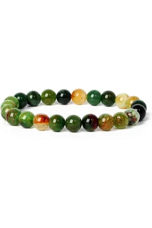 Bungsa Armband Armband Naturstein-Perlen verschiedene Farben Unisex (1 Armband, 1-tlg), Bracelet Armschmuck - Verkäufer: