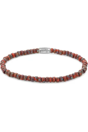 Rebel & Rose Armband Armband Glass Rocks Red Jazz RR-40117-S-L Unisex - Verkäufer: Timeshop24