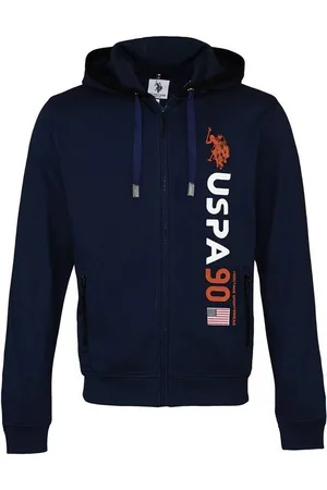 U.S. Polo Assn. Kapuzensweatjacke Jacke Hooded Sweatjacket USPA 90 (1-tlg) - Verkäufer: fashioncore